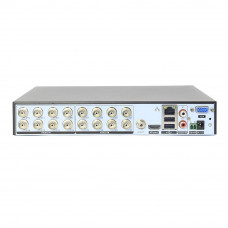 16 არხიანი ჰიბრიდული DVR/XVR რეგისტრატორი 5MP